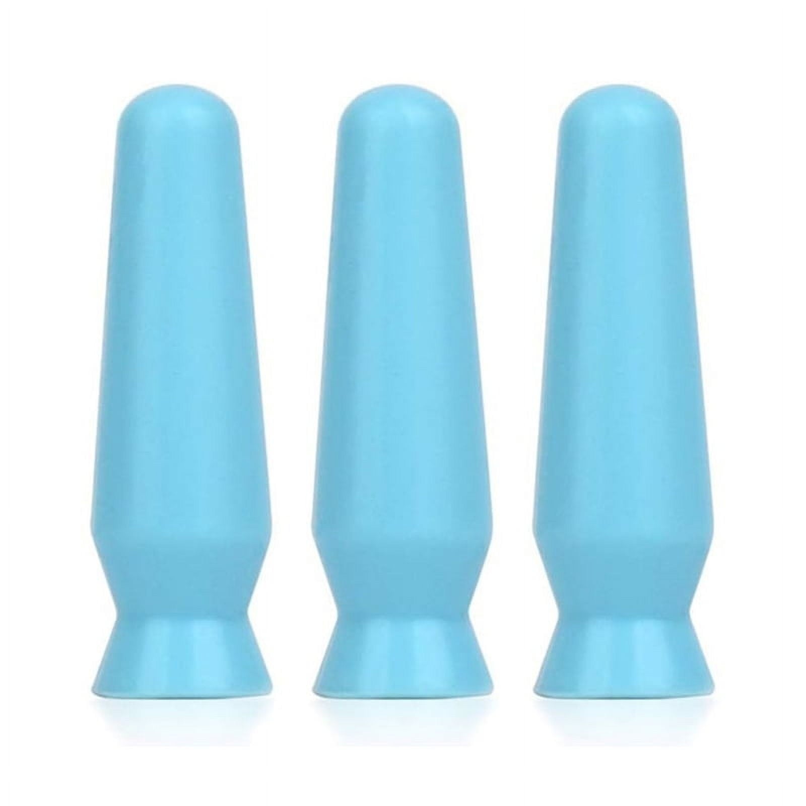 Scleral Lens Remover and Inserter Pack of 3, Ventless Contacts Removal Tool for Hard Contact Lenses &amp; Prosthetic Eyes