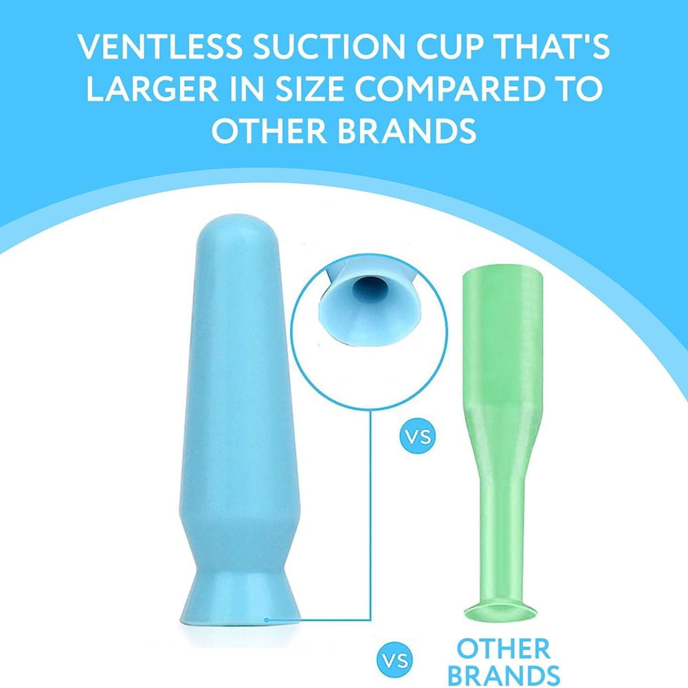 Scleral Lens Remover and Inserter Pack of 3, Ventless Contacts Removal Tool for Hard Contact Lenses &amp; Prosthetic Eyes