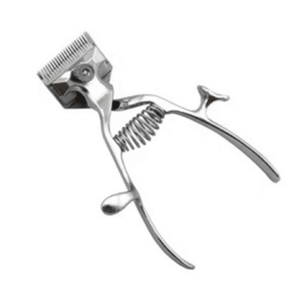 Professional Manual Hair Clipper Pet Grooming Scissors Clippers Mute Barber Tool for Home, Pet Grooming 1PCS Metal As Shown,1x Hair clippers