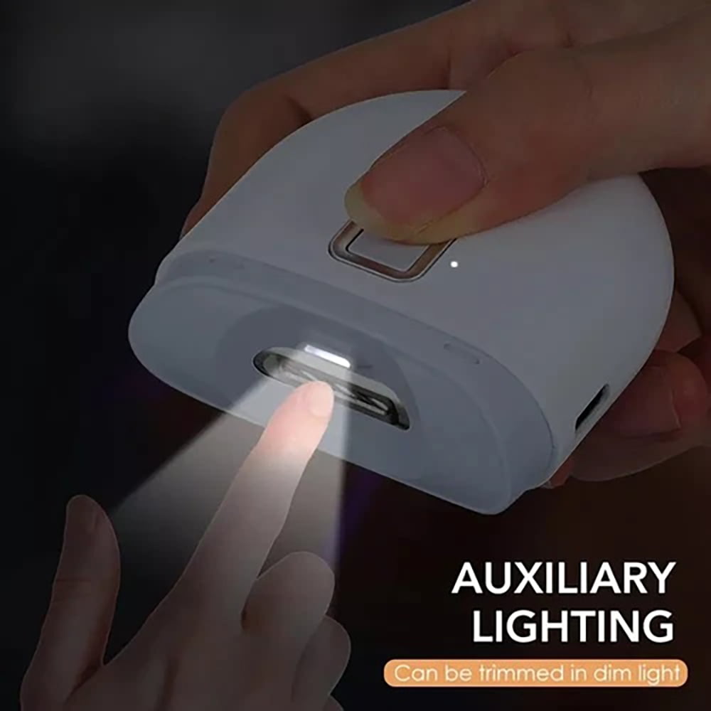 Automatic Electric Nail Clipper, Professional Trimmer for Thick &amp; Hard Nails