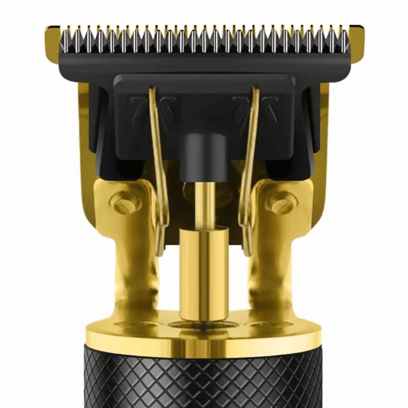 Professional Hair Clippers for Men Cordless, T-Blade Trimmer with 4 Guide Combs, 10W Powerful Motor, 180min USB Charge, IPX4 Waterproof for Hair Beard Body Grooming