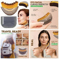 Lymphatic Contour Face BrushFacial Dry BrushLymphatic Drainage Massager, Soft Dry Brushing Beauty Tool For Jawline, Chin Facial Sculpting Designed To Fit Precisely And Relieve Fatigue