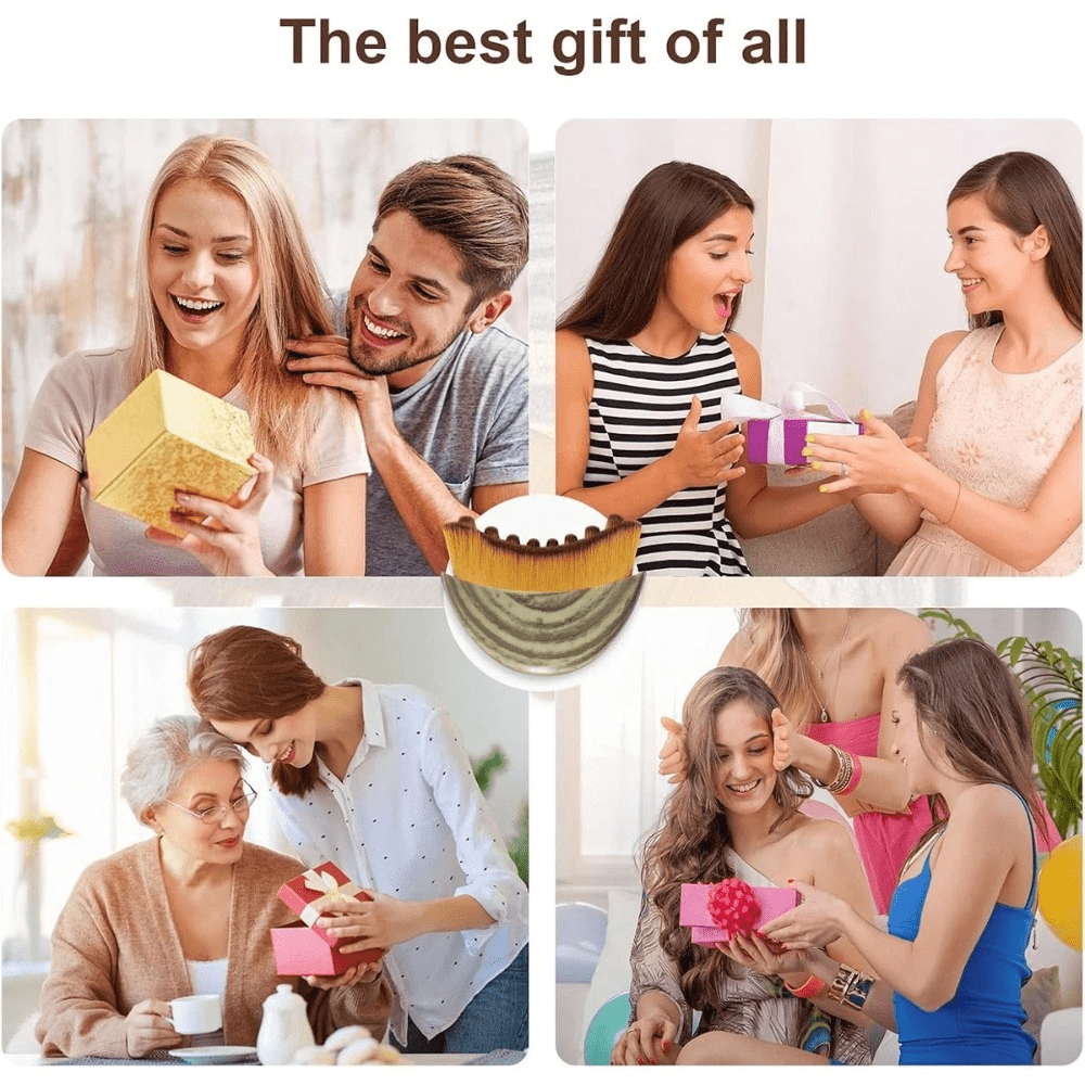 Lymphatic Contour Face BrushFacial Dry BrushLymphatic Drainage Massager, Soft Dry Brushing Beauty Tool For Jawline, Chin Facial Sculpting Designed To Fit Precisely And Relieve Fatigue