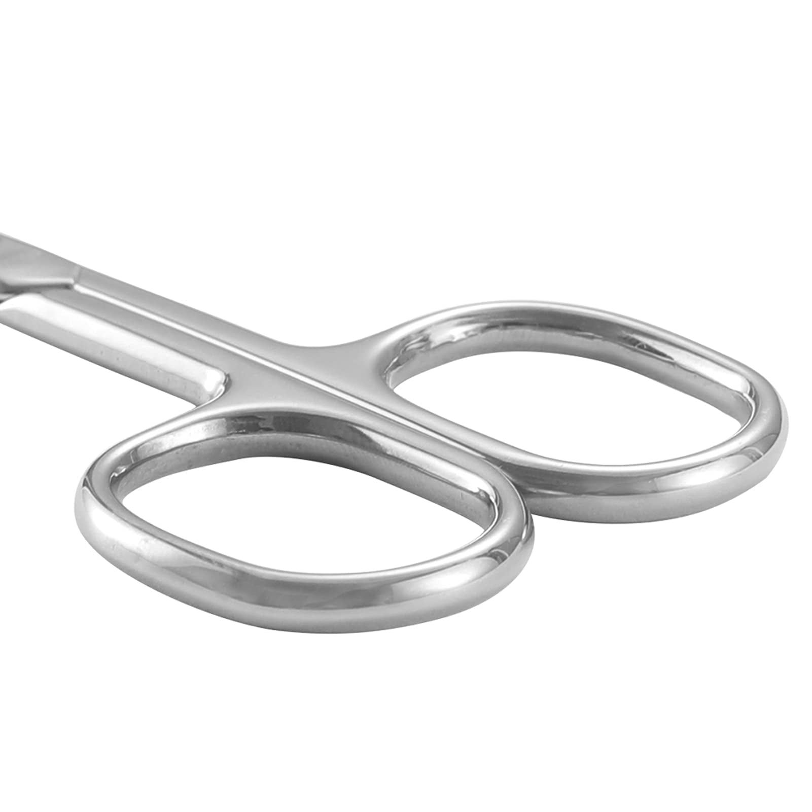 Premium Manicure Scissors Multi-purpose Stainless Steel Cuticle Pedicure Beauty Grooming Kit for Nail, Eyebrow, Eyelash, Dry Skin Curved Blade 3.5 inch
