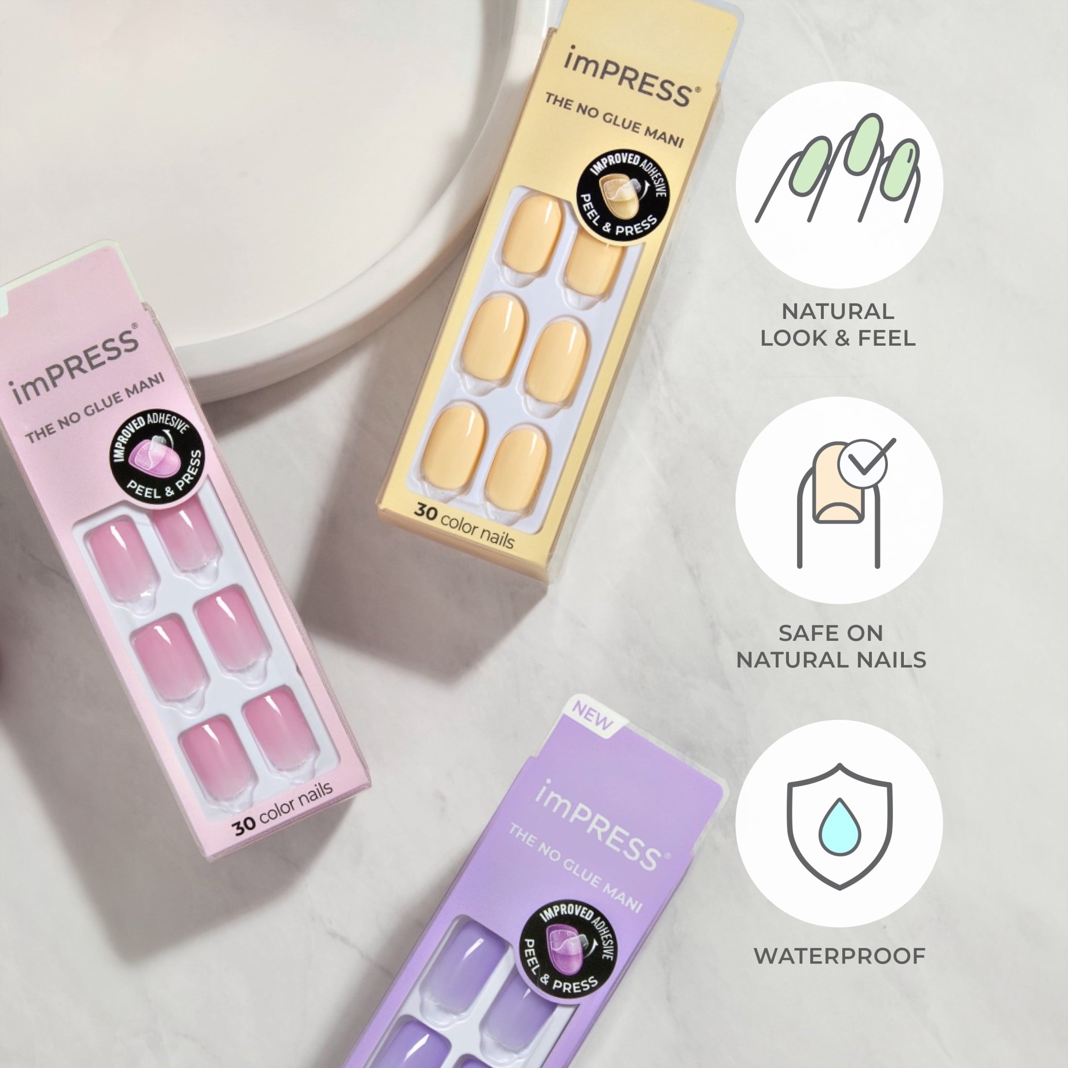 KISS imPress Color Press-On Manicure