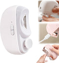 2 in 1 Electric Polishing Automatic Nail Clippers, Electric Toenail Clippers, 2025 New Electric Toe Nail Clippers for Seniors Adults Baby, Automatic Electric Nail Clippers Nail File with Light