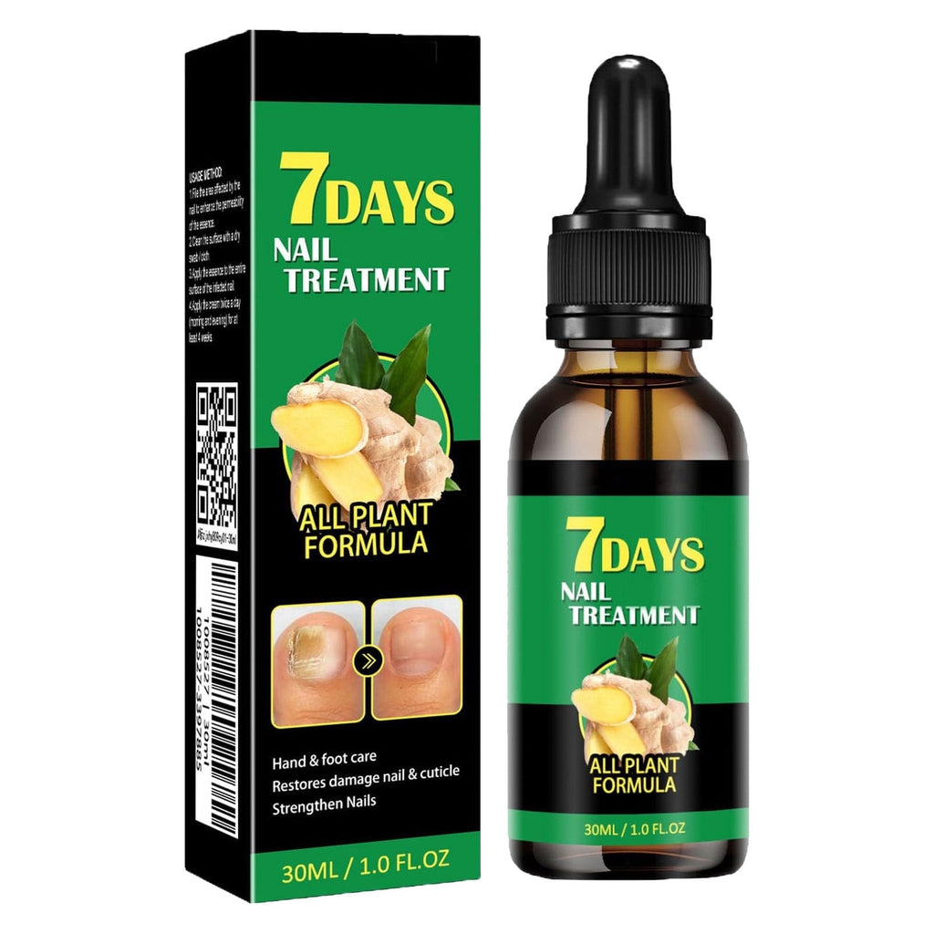 7-Day Toenail Fungus Repair Treatment – 1 Pack (30ML Each) – Nail Care for Discolored &amp; Damaged Nails
