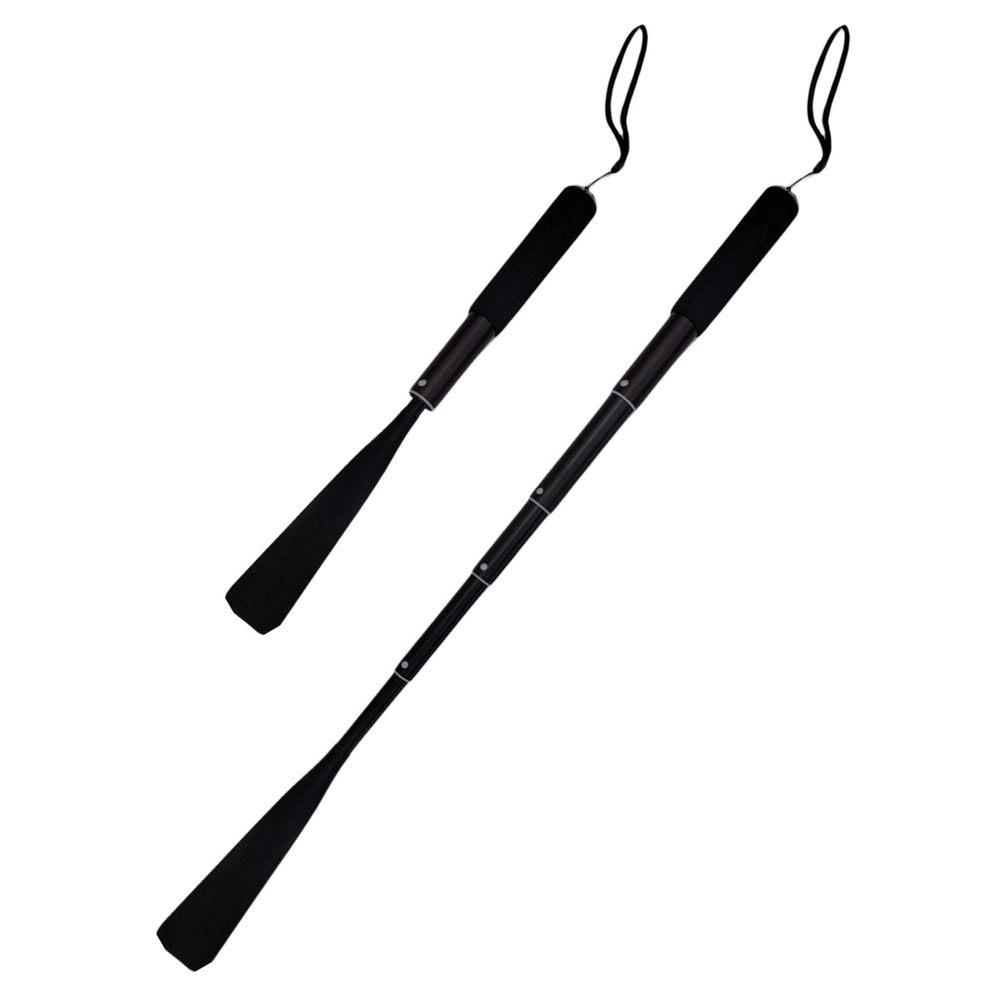 Telescoping Extra Long 14.5"-37" Shoe Horn - Collapsible Aluminum Long Handle