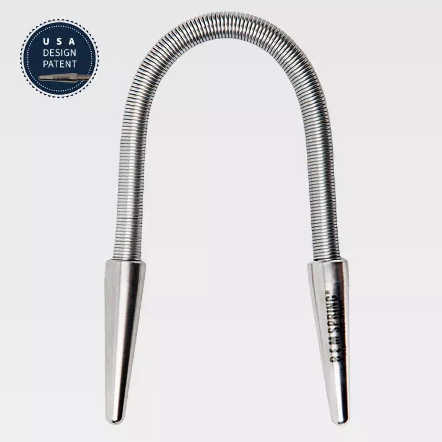 R.E.M Spring Facial Hair Remover - The Original Hair Removal Spring [Design Patent]. Removes Hair from Upper Lip, Chin, Cheeks and Neck. 100% Stainless Steel.
