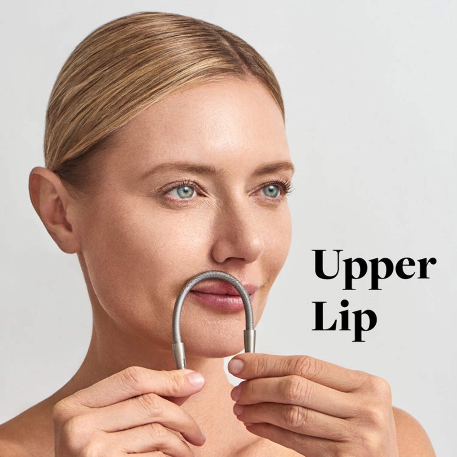 R.E.M Spring Facial Hair Remover - The Original Hair Removal Spring [Design Patent]. Removes Hair from Upper Lip, Chin, Cheeks and Neck. 100% Stainless Steel.