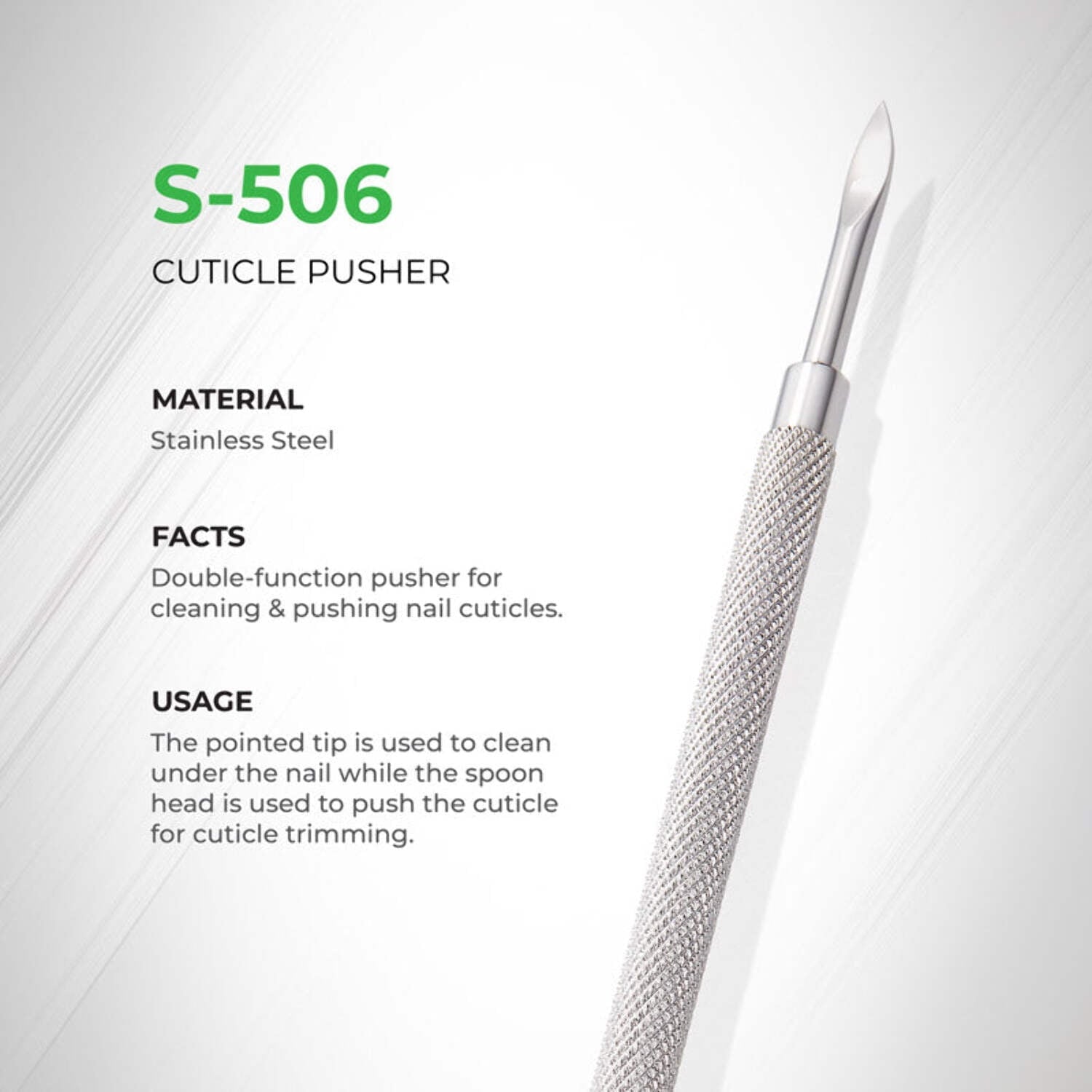 Pusher - S-506 (Stainless Steel)