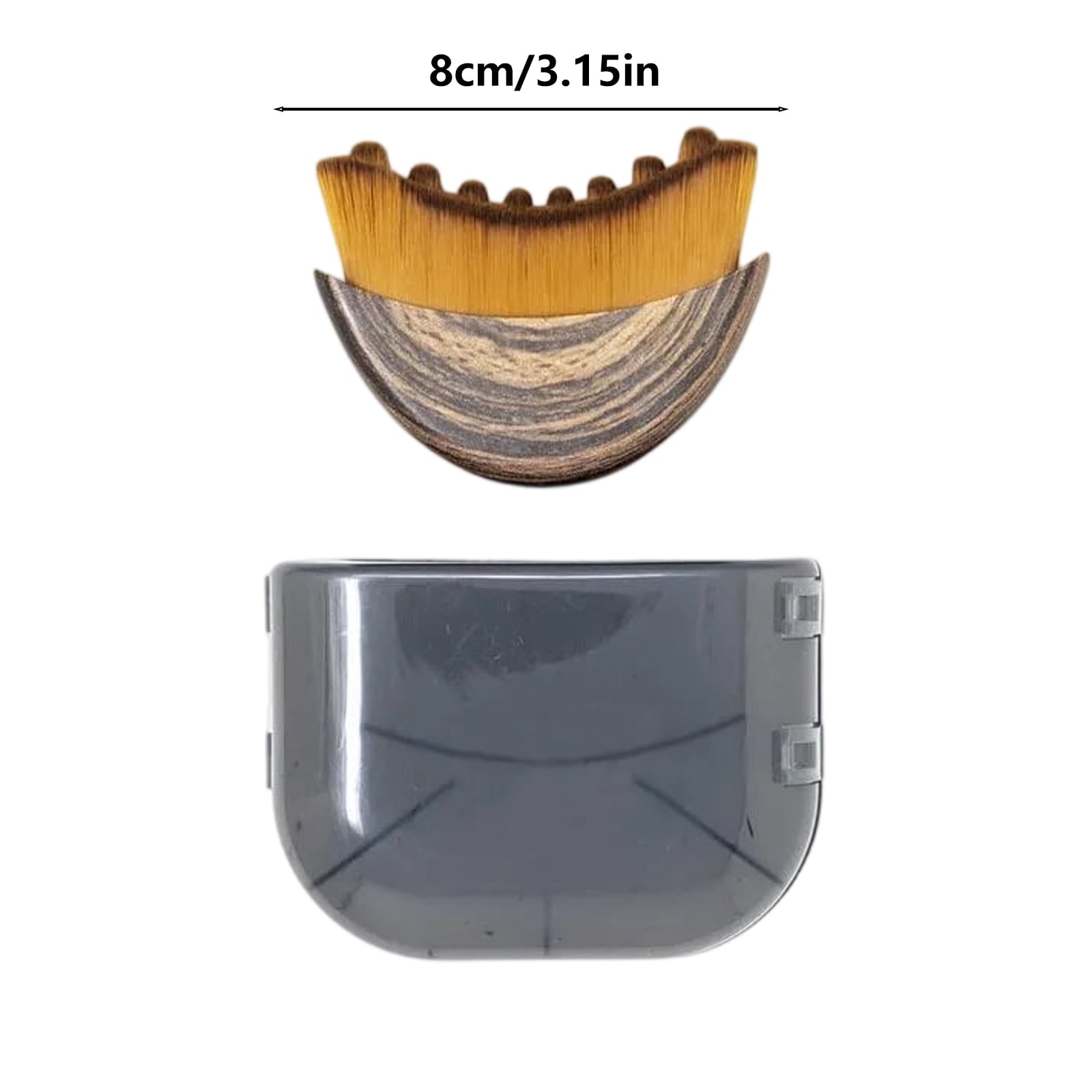 Lymphatic Contour Face Brush, Dry Brush for Lymphatic Drainage, Dry Brushing Face Brush, Chin &amp; Jawline Sculpting Fit the Skin Precisely and Relieve Fatigue (3PCS)