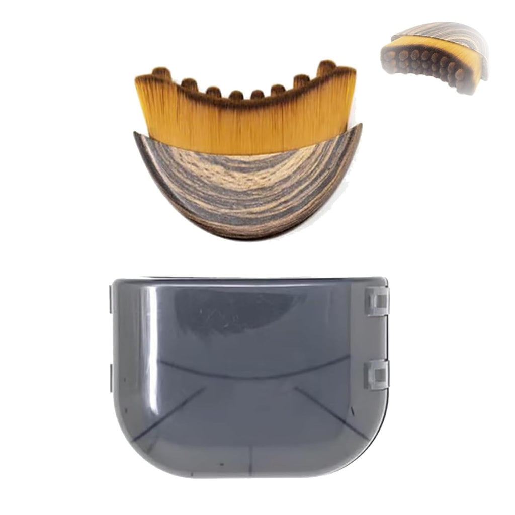 Lymphatic Contour Face Brush, Dry Brush for Lymphatic Drainage, Dry Brushing Face Brush, Chin &amp; Jawline Sculpting Fit the Skin Precisely and Relieve Fatigue (3PCS)