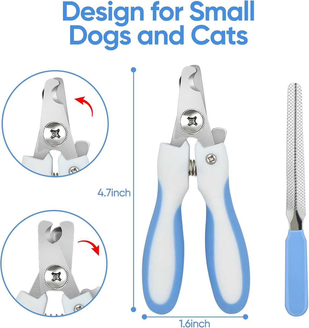 with Safety Round Tip,Pet  Kit, Shears for ,Incude Thinning,Curved  and Comb for dogs, cats.Suitable for The Right Hand