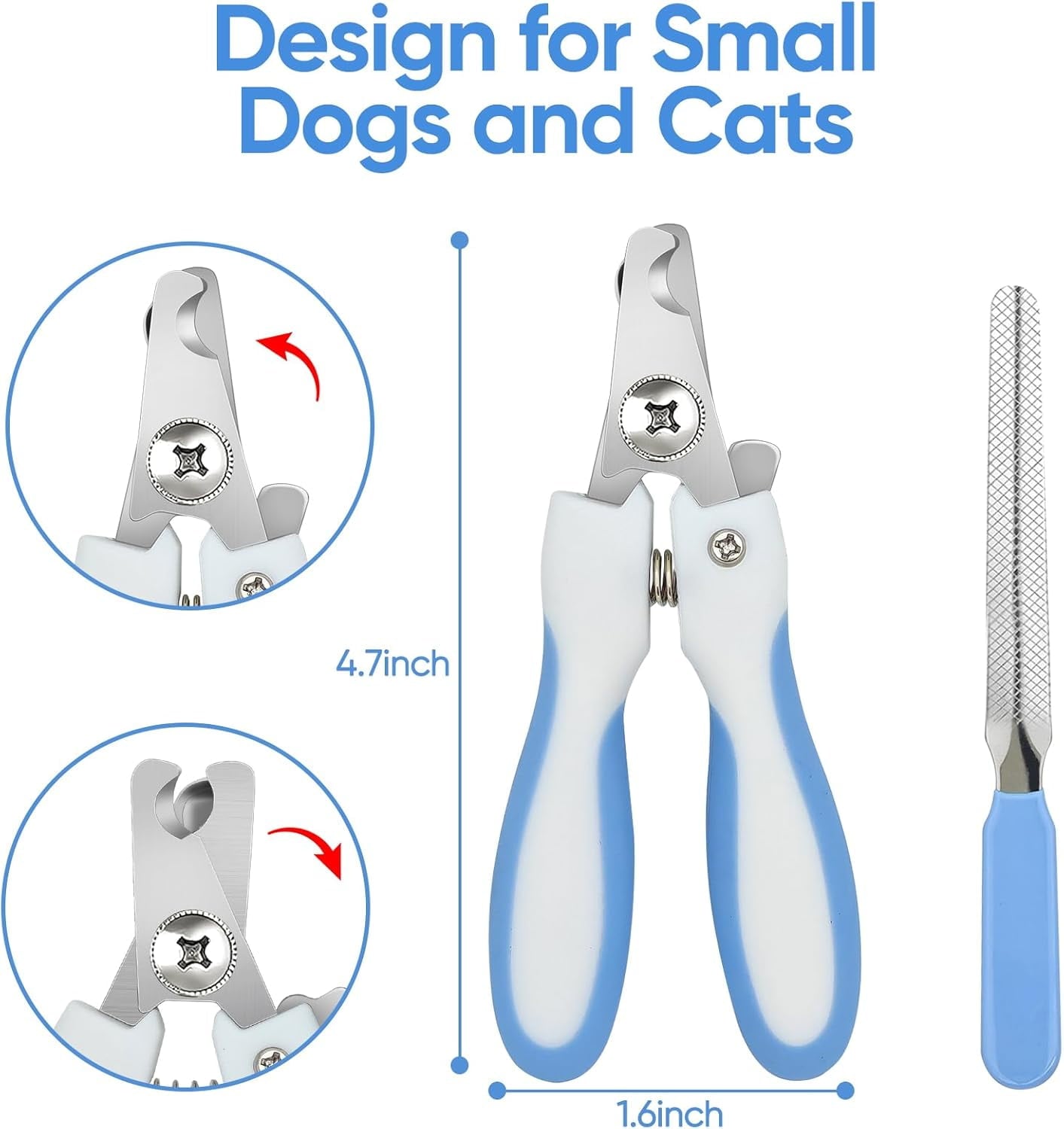 with Safety Round Tip,Pet  Kit, Shears for ,Incude Thinning,Curved  and Comb for dogs, cats.Suitable for The Right Hand