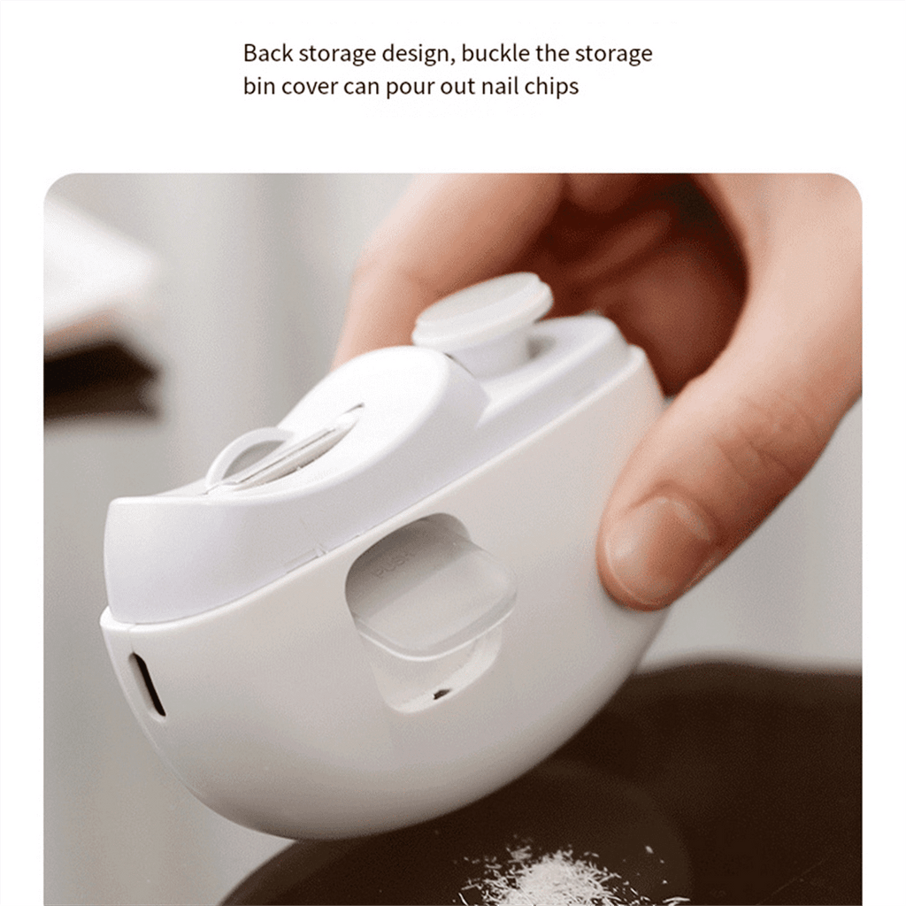 Electric Nail Clipper Grinding and Polishing Multifunctional Portable Automatic Nail Grinder Electric Manicure Tool,B