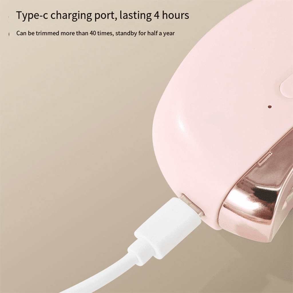 Electric Nail Clipper Grinding and Polishing Multifunctional Portable Automatic Nail Grinder Electric Manicure Tool,B