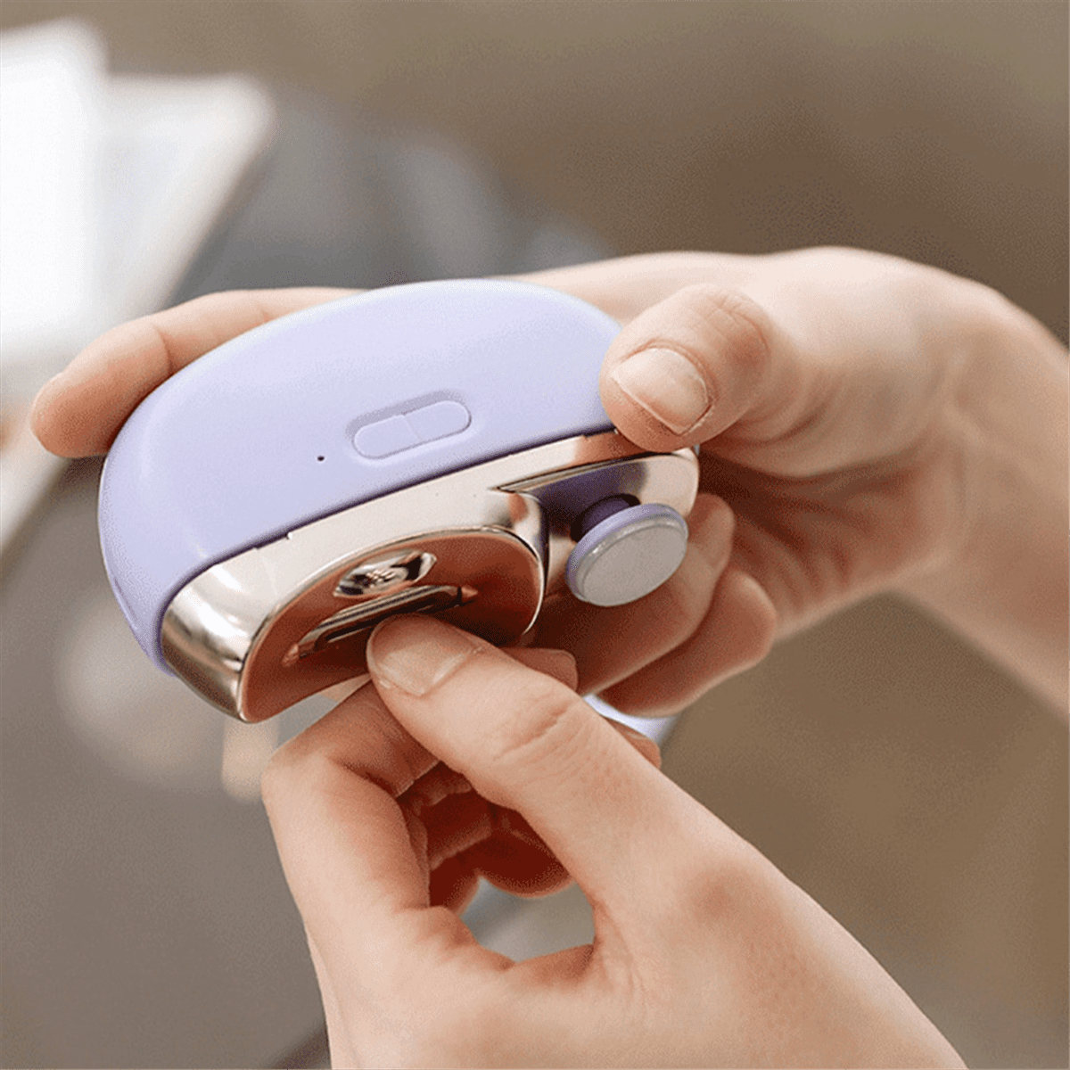 Electric Nail Clipper Grinding and Polishing Multifunctional Portable Automatic Nail Grinder Electric Manicure Tool,B