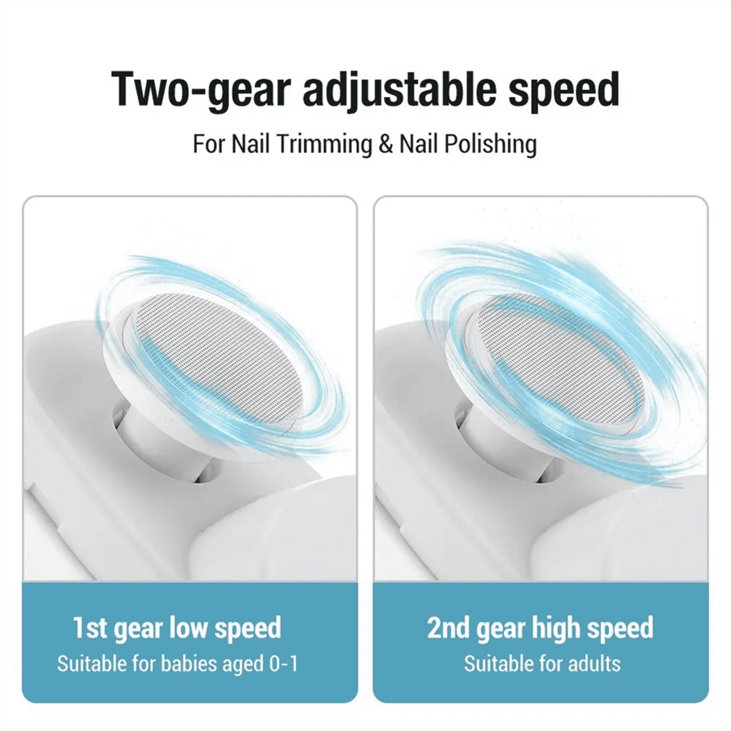 Electric Nail Clipper Grinding and Polishing Multifunctional Portable Automatic Nail Grinder Electric Manicure Tool,B