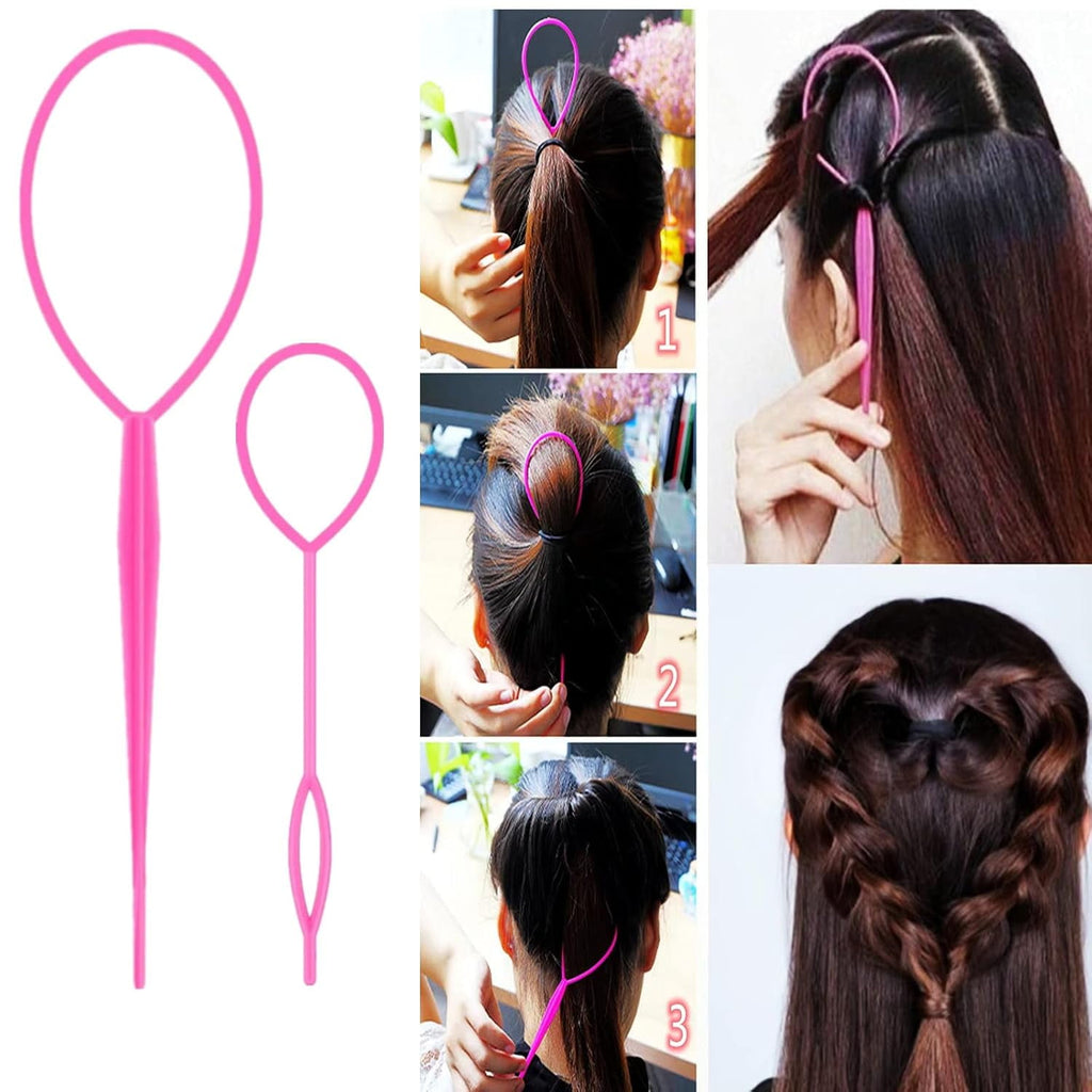 Hair styling comb set: five-piece set, three-piece set, pointed comb, selective dyeing comb, three-row detangling comb, eyebrow brush, fine hair brush, hair pulling needle.