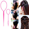 Hair styling comb set: five-piece set, three-piece set, pointed comb, selective dyeing comb, three-row detangling comb, eyebrow brush, fine hair brush, hair pulling needle.