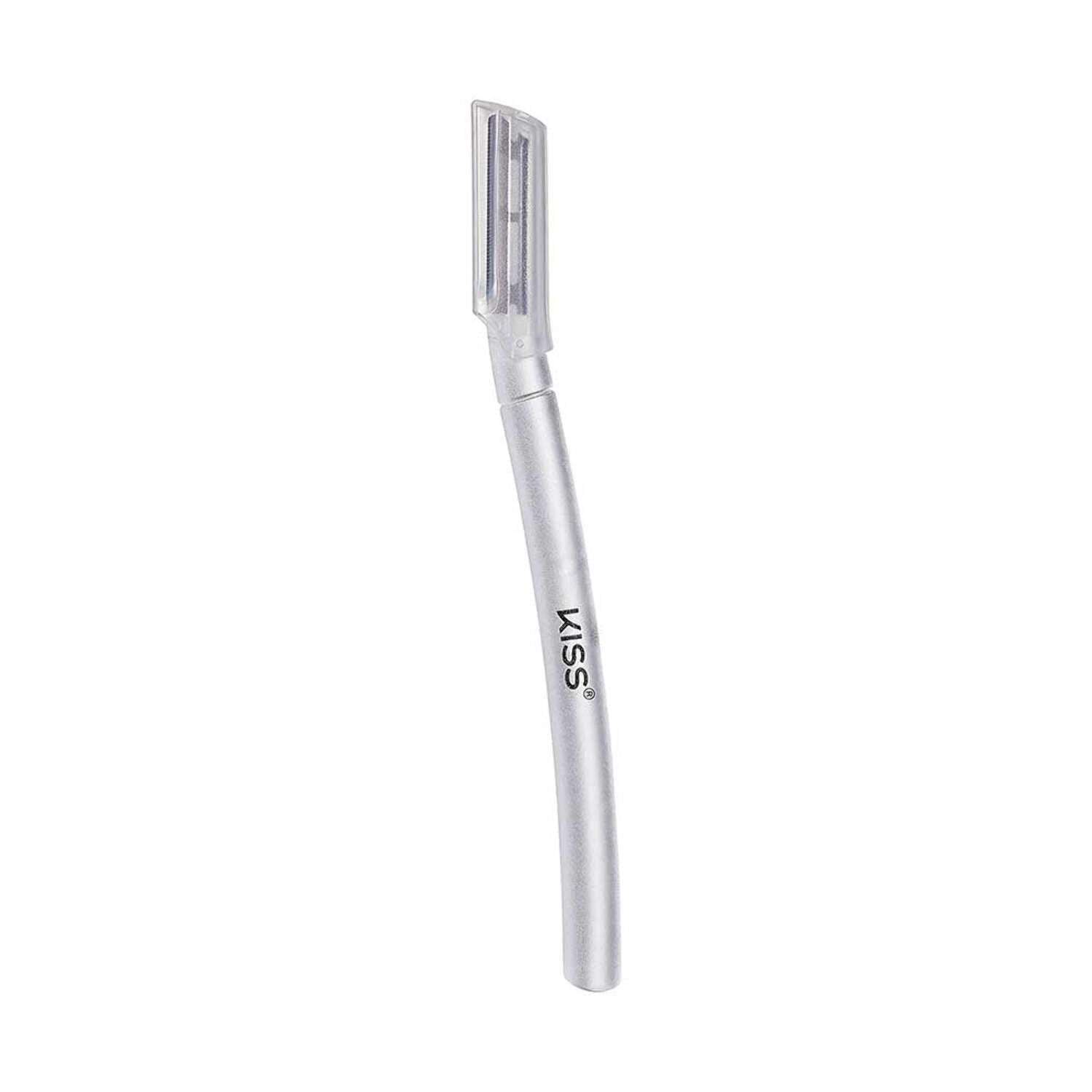 Kiss New York Eyebrow Razor Trimmer Facial Hair Shaper Remover, Multipurpose Exfoliating Dermaplaning Dermaplane Shaving Tools for Men &amp; Women 5 Count