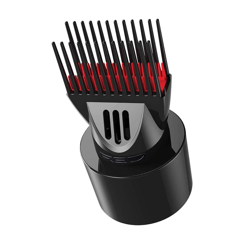 RED by Kiss Universal Detangling Blow Dryer Hair Styling Pik, Heavy-Duty Nylon, Frizz Free Straightening, Ideal for Natural Hair, Weaves, Wigs, Compatible with All Dryers
