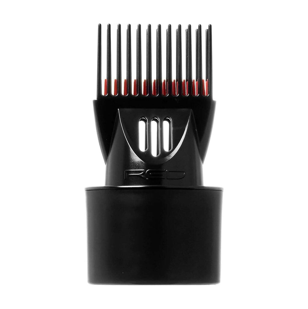 RED by Kiss Universal Detangling Blow Dryer Hair Styling Pik, Heavy-Duty Nylon, Frizz Free Straightening, Ideal for Natural Hair, Weaves, Wigs, Compatible with All Dryers