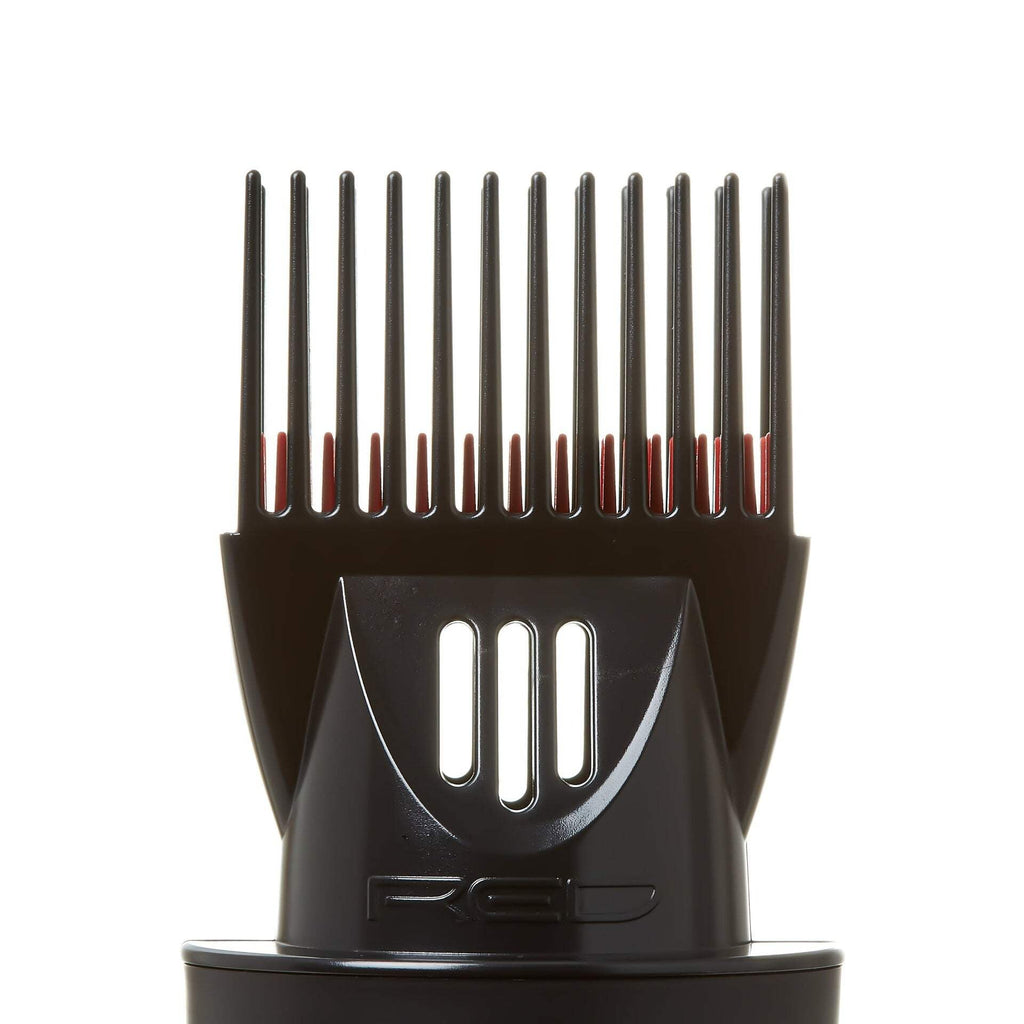 RED by Kiss Universal Detangling Blow Dryer Hair Styling Pik, Heavy-Duty Nylon, Frizz Free Straightening, Ideal for Natural Hair, Weaves, Wigs, Compatible with All Dryers
