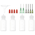 1 Oz Precision Applicator Bottles, 4Pcs 30ml Needle Tip Squeeze Bottle Small Squeeze Bottles Mini Needle Bottle