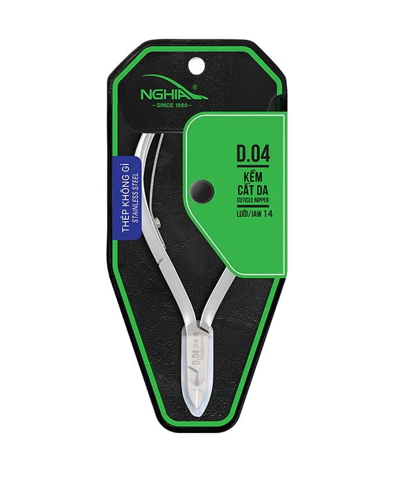 Cuticle Nipper - D-04-12 (Stainless Steel)